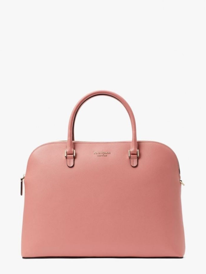 Kate Spade Women's Serene Pink Spencer Dome Universal Laptop Bag | New Arrivals